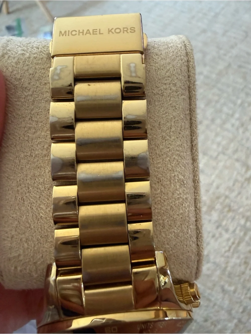Michael Kors Women’s Layton Glitz Gold Watch MK5830